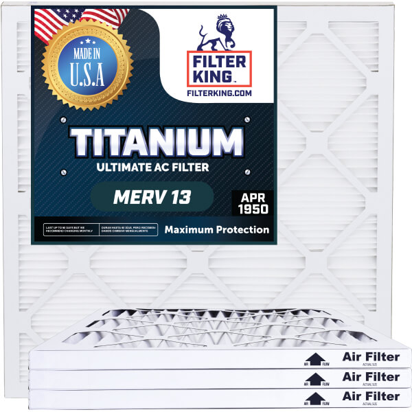 19.25x23.25x4 Filter Merv 13 Titanium